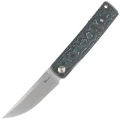 Nóż składany Reate Bushido Titanium/Arctic Storm Fat Carbon, Hand Satin M390 (BSO.ARS.SAT)-1 55670