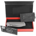 Nóż składany Sandrin Knives Torino Titanium, Polyhedral Tungsten Carbide 71HRC (TORINO Ti)-2 55687