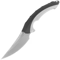 Nóż składany RikeKnife Lamella Black DLC Titanium, Satin M390 (RK-Lamella-BP)-1 55696