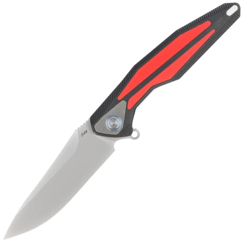 Nóż składany RikeKnife Tulay Black/Red G10, Matted 154CM (RK-Tulay-BR)-1 55702