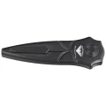 Nóż grawitacyjny Paragon Warlock-X Convergence Black Aluminium, Damascus Baker Forge Raindrop Gomai Copper Shim 80CRV (WLOCX-CV-B-BFD)-2 55705