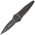 Nóż grawitacyjny Paragon Warlock-X Convergence Black Aluminium, Black Cerakote CPM S35VN (WLOCX-DUNE-THEME2)-1 55708