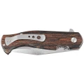 Nóż składany Fox Eastwood Tiger Ziricote Wood, Satin CPM S90V by Gudy Van Poppel (FX-524 ZW)-2 55731