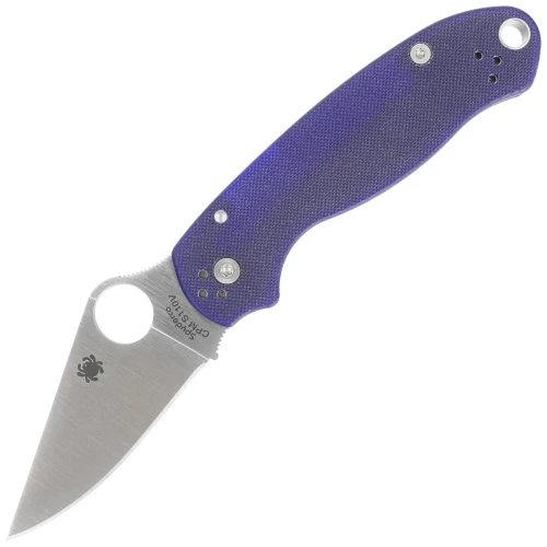 Nóż składany Spyderco Para 3 Cobalt Blue G10, Satin CPM SPY27 by Sal, Eric Glesser (C223GPCBL)-1 55734
