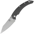 Nóż składany Fox Slim Dragontac ''Piemontes'' Black FRN, Satin N690Co by Bastinelli (FX-518)-1 55740