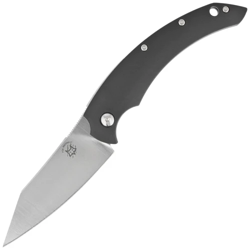 Nóż składany Fox Slim Dragontac ''Piemontes'' Black FRN, Satin N690Co by Bastinelli (FX-518)-1 55740