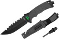 Nóż Taktyczny BSH ADVENTURE N-326B + Krzesiwo i Osełka-1 55835