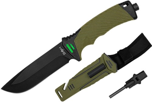 Nóż Taktyczny BSH ADVENTURE N-327A + Krzesiwo i Osełka-1 55836