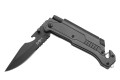 Nóż Ratowniczy BSH ADVENTURE  3w1  N-061Z Latarka Krzesiwo-9 55859