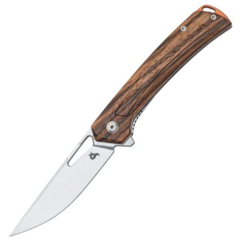 Nóż składany BlackFox Sneaky Zebrano Wood, Satin D2 (BF-768 W)-1 55925
