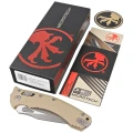 Nóż składany Microtech Amphibian Ram-Lok S/E Fluted Tan G10, Apocalyptic M390MK by Tony Marfione (137RL-10APFLGTTA)-2 55928