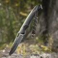 Przywieszka do noża M-Tac Helix Skull Black/Olive paracord (TMLHS-BKOD)-2 55990