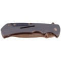 Nóż składany Martinez Albainox Grey/Black Steel/G10, Titanium Coated (18138)-2 56001
