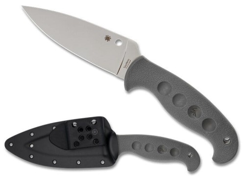 Nóż Spyderco Temperance Sprint Run Gray FRN, Satin CPM Cru-Wear by Sal Glesser (FB05PGY)-1 56050