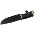 Nóż Muela 85-140 Black Rubber, Satin 420H-8 56085