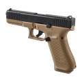 Pistolet na kule gumowe Glock Gen 5 T4E .43 CO2 coyote, zestaw-6 56091