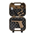 Pistolet na kule gumowe Glock Gen 5 T4E .43 CO2 coyote, zestaw-10 56091