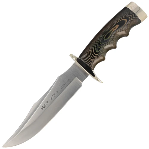 Nóż Muela Bufalo-17G Green Micarta, Satin 440-1 56096