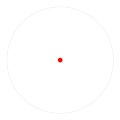 Kolimator Leapers UTG OP3 Micro Red 4 MOA Single Dot for Docter-4 56117