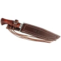 Nóż Muela Cherokee-19R Red Pakka Wood, Satin X50CrMoV15-3 56166