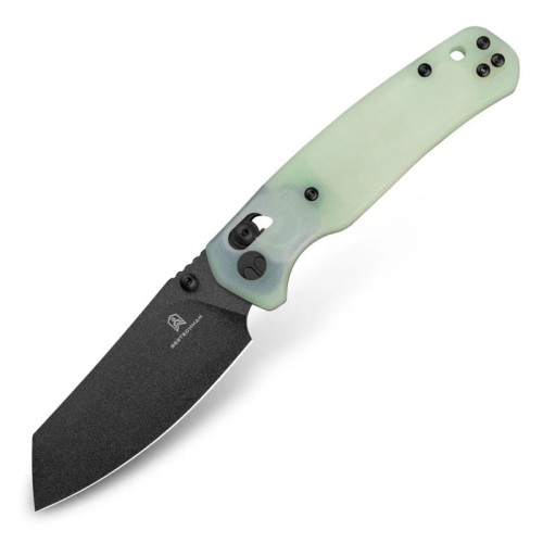 Nóż składany Bestechman Cicada's Wing Jade G10, Black 10Cr15MoV (BMK06A)-1 56170