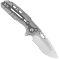 Nóż składany Reate T1000-V2 Gray Titanium/Zirconium, Satin M390 by Alvin Lee-3 56175