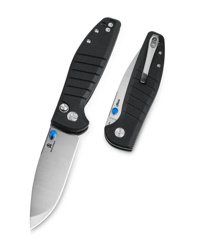 Nóż składany Bestechman Goodboy Jr. Black G10, Satin/Stonewashed D2 by Keanu Alfaro (BMK10A)-1 56220