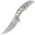 Nóż składany Reate Velocity Gray Titanium, Satin Elmax by Tashi Bharucha-1 56223