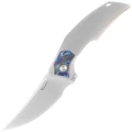 Nóż składany Reate Velocity Gray Titanium/Zircuti, Hand Satin Elmax by Tashi Bharucha-1 56227
