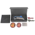 Nóż składany Reate Velocity Gray Titanium/Zircuti, Hand Satin Elmax by Tashi Bharucha-2 56227