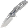 Nóż składany Reate T1000-V2 Gray Titanium/Zircuti, Satin M390 by Alvin Lee-1 56239