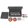 Nóż składany Reate T1000-V2 Gray Titanium/Zircuti, Satin M390 by Alvin Lee-2 56239