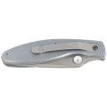 Nóż składany Muela KMC-7R Gray Aluminium/Red Pakka Wood, Satin 440C-2 56275
