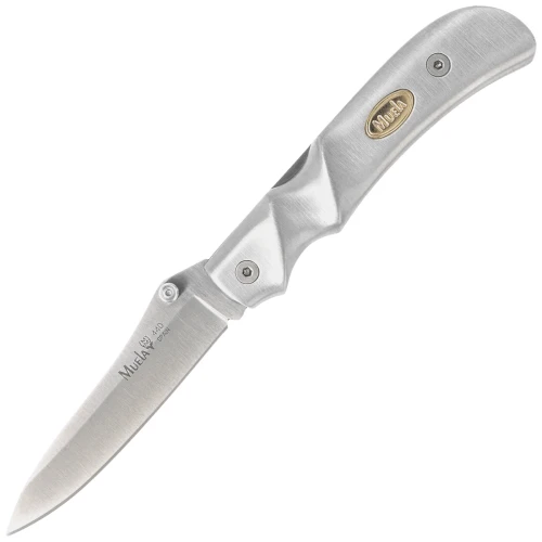 Nóż składany Muela AL-8 Gray Aluminium, Satin X50CrMoV15-1 56278