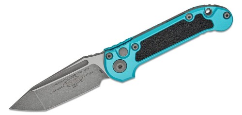 Nóż automatyczny Microtech LUDT T/E Gen III Turquoise Aluminium/3M, Apocalyptic M390MK by Tony Marfione (1136-10APTQ)-1 56295