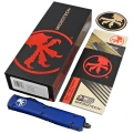 Nóż automatyczny OTF Microtech Ultratech S/E Navy Blue Aluminium, Black M390 by Tony Marfione (121-1NA)-3 56302
