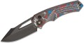 Nóż składany Heretic Pariah Manual ''Election Edition'' America Camo Carbon Fiber, Black DLC MagnaCut by Tony Marfione Jr. (H046-6A-USA/CC)-1 56353