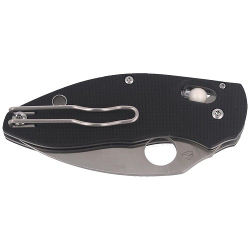 Nóż składany Spyderco Q Ball Black G10, Satin VG-10 by Eric Glesser (C219GP)-2 56355