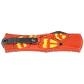 Nóż automatyczny OTF Microtech Hera II Mini D/E Signature Jack-o'-Lantern Aluminium, Satin M390MK by Tony and Sean Marfione (1702M-1HWJLS)-2 56361