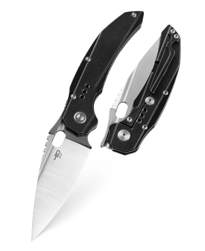 Nóż składany Bestech Exploit Black Titanium, Satin CPM S35VN by Todd Knife and Tool (BT2005B)-1 56384