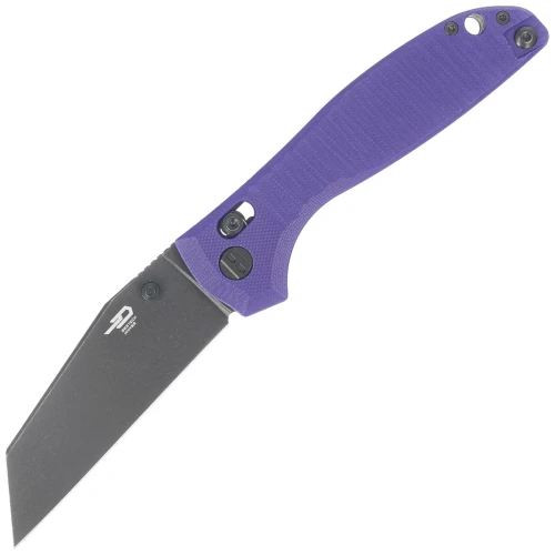 Nóż składany Bestech Liger Purple G10, Black Stonewashed D2 by Keanu Alfaro (BG61E)-1 56386