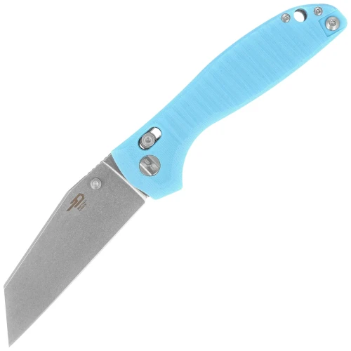Nóż składany Bestech Liger Light Blue G10, Stonewashed D2 by Keanu Alfaro (BG61D)-1 56387