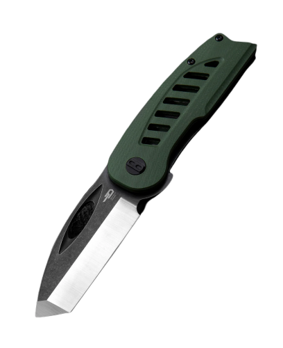 Nóż składany Bestech Explorer Green G10, Satin/Black D2 (BG37B)-1 56392
