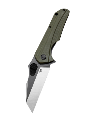 Nóż składany Bestech Operator Green G10, Satin/Black D2 (BG36C)-1 56395