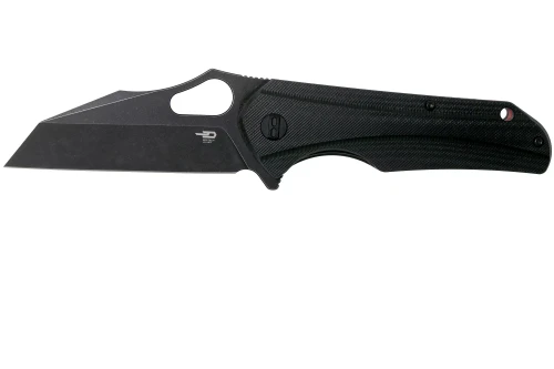 Nóż składany Bestech Operator Black G10, Black Stonewashed D2 (BG36B)-1 56396