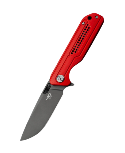 Nóż składany Bestech Circuit Red G10, Grey Titanized K110 (BG35C-2)-1 56397
