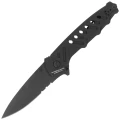 Nóż składany Extrema Ratio Caimano Nero N.A. Black Aluminium, Black MIL-C N690 (04.1000.0166/BLK)-1 56404