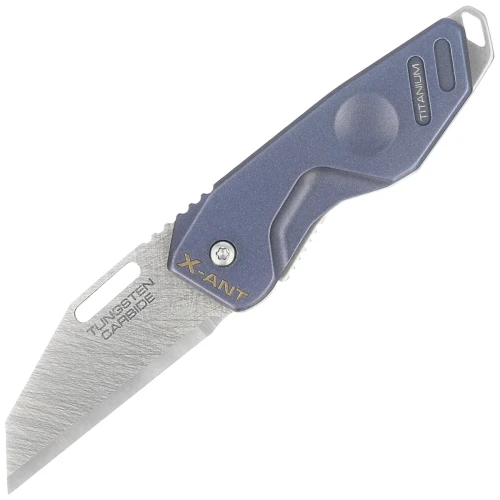 Nóż składany Extrema Ratio X-ANT LE No 077/100 Blue Titanium, Sandblast Sintered Tungsten Carbide (04.1000.0467/MD/TI)-1 56408