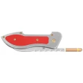 Nóż składany i do cygar Midgards Messer Doublecut Gray Aluminium/Red G10, Satin 14C28N by Ralf Buchinger (MM015)-2 56413