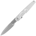 Nóż składany Extrema Ratio LKU01 Urban Sideral Gray Aluminium, Sandblast N690 by Danilo Rossi (04.1000.0243/U/SD-ARG)-1 56416